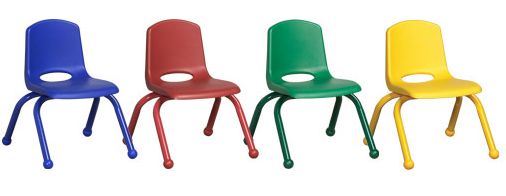 stackable preschool chairs